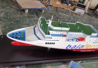 customized model of 183m RO-RO ship